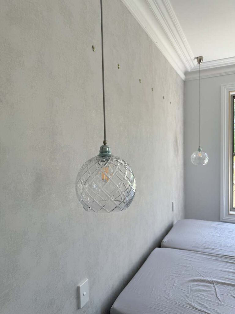 soft feature wall that blends effortlessly into the home