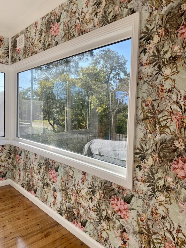 wallpaper job completed by Southern Highlands painting and Wallpapering located in Southern Highlands